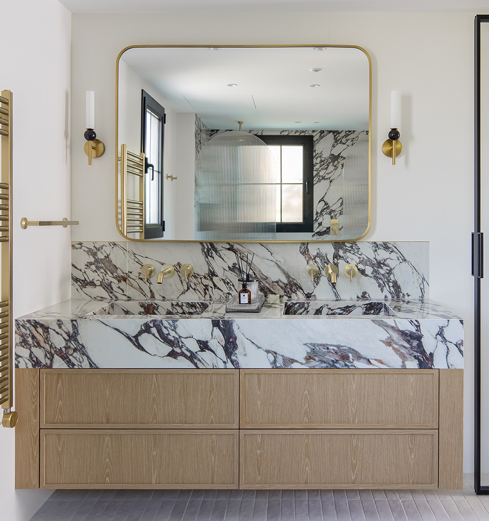 Custom vanity unit joinery